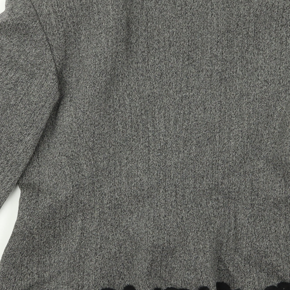 Helen Sykes Womens Grey Jacket Size M