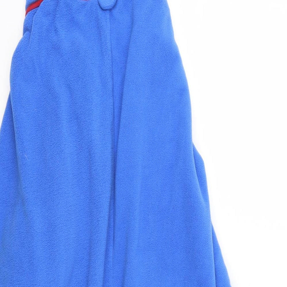 Preworn Girls Blue Cape Jumper Size 11 Years