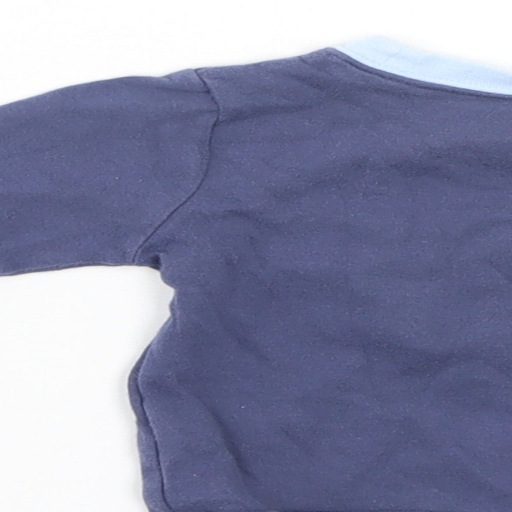 George Boys Blue Pullover Jumper Size 3-6 Months