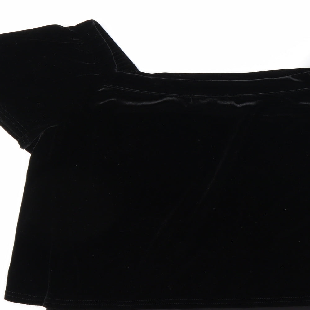 newlook Womens Black Basic Blouse Size 12