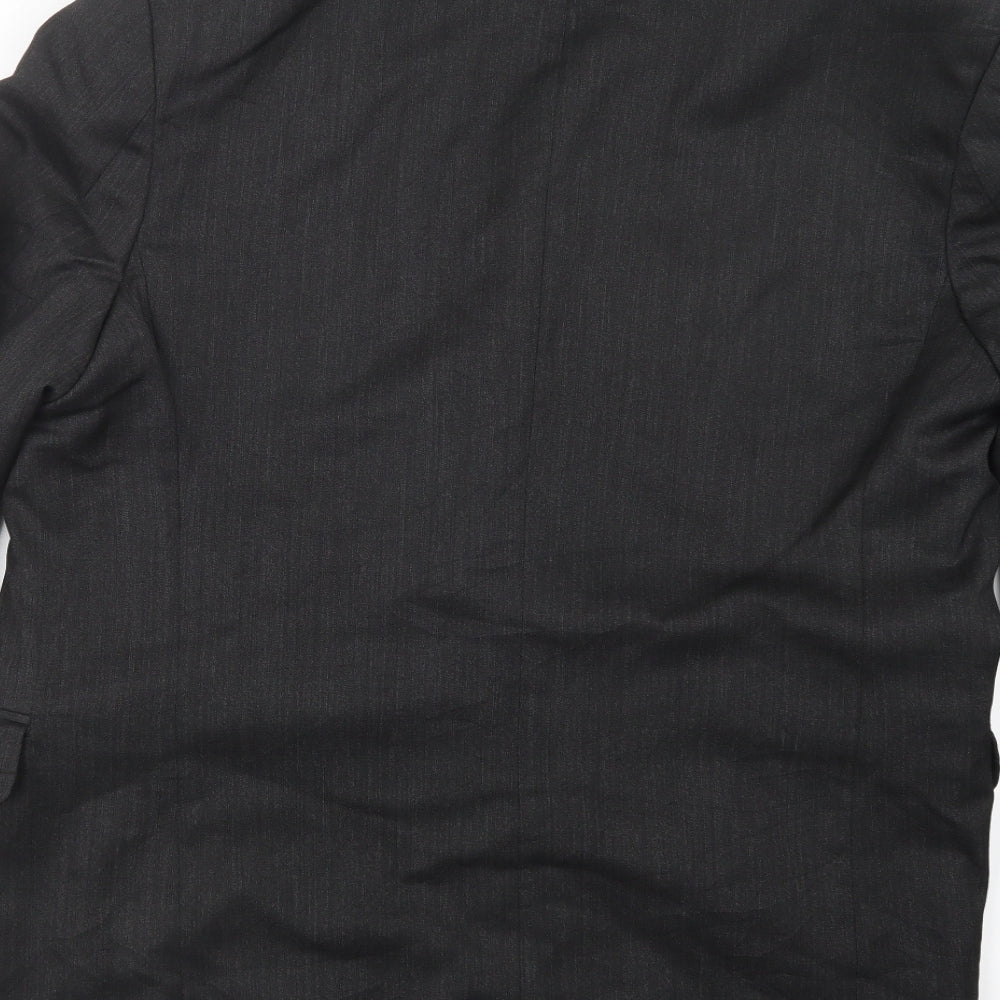 Horne Brothers Mens Grey Jacket Suit Jacket Size 40