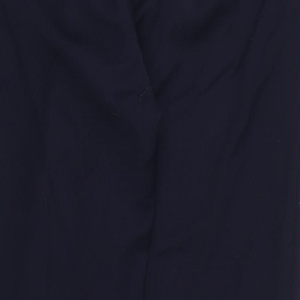 LUCIA Womens Blue Trousers Size 12 L28 in