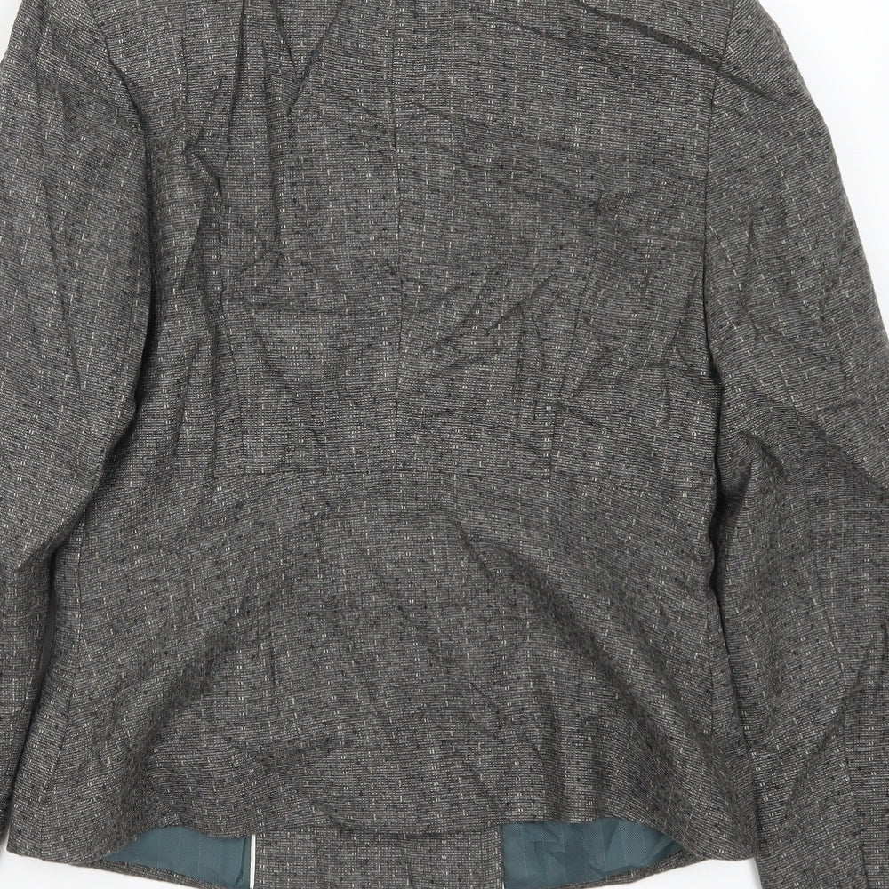 NEXT Womens Grey Jacket Coat Size 8