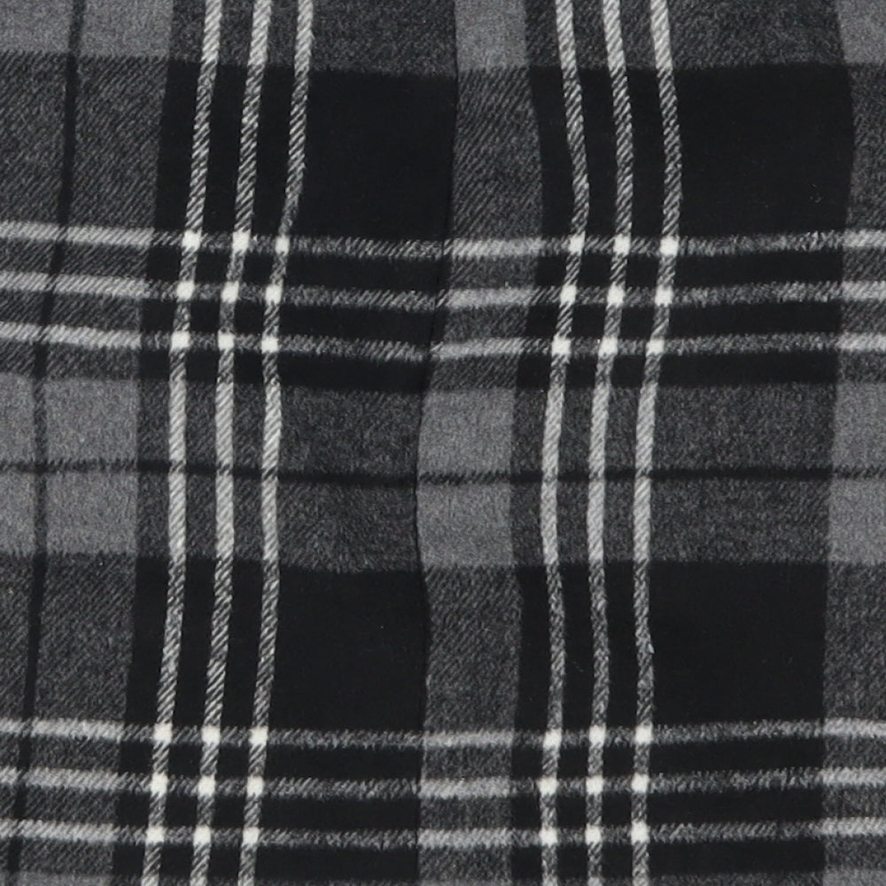 Select Womens Grey Check Mini Skirt Size 12