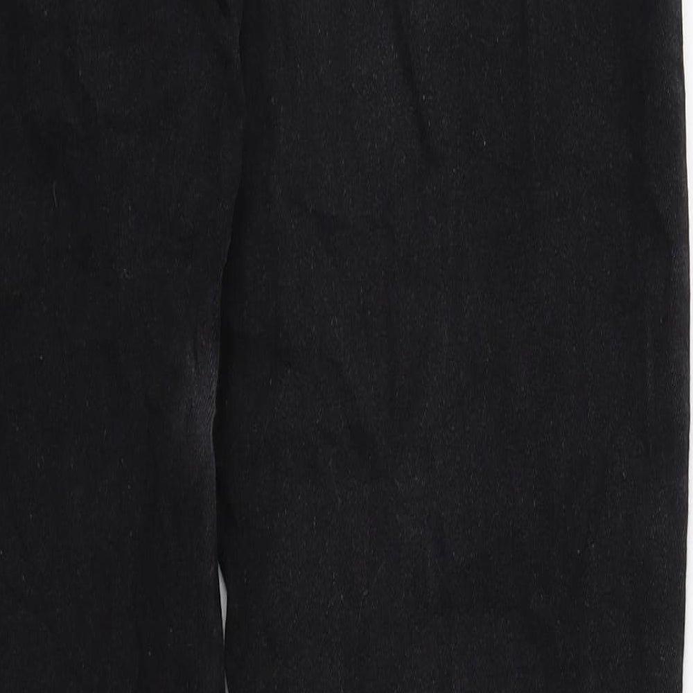 FOREVER 21 Womens Black Denim Skinny Jeans Size 12 L28 in