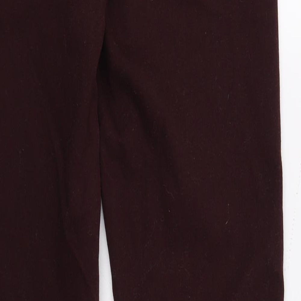 DenimCo Womens Purple Denim Skinny Jeans Size 10 L28 in
