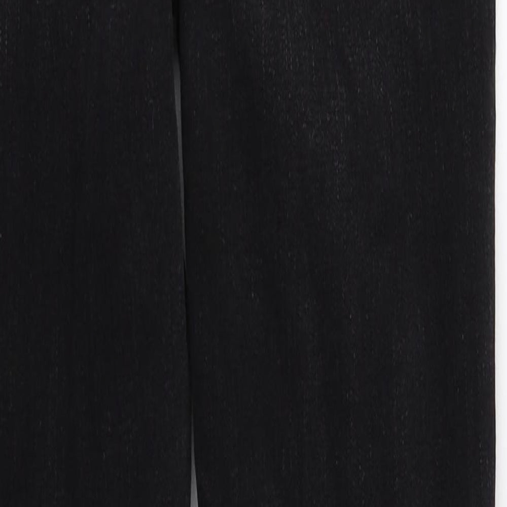 DenimCo Womens Black Denim Skinny Jeans Size 6 L27 in