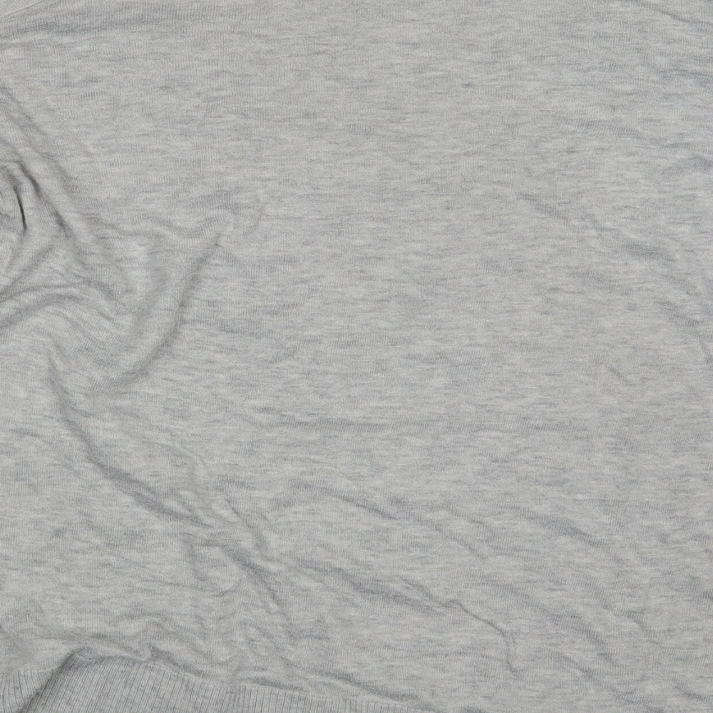 SPIRIT Womens Grey Pullover Sweatshirt Size 12
