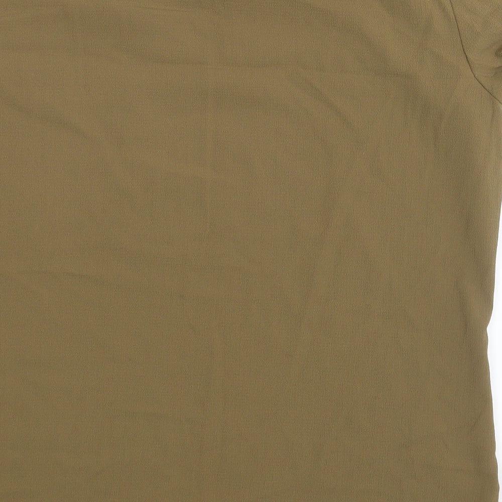 Vera Moda Womens Green Basic Blouse Size L