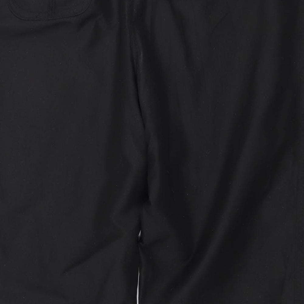 BHS Womens Black Trousers Size 14 L27 in