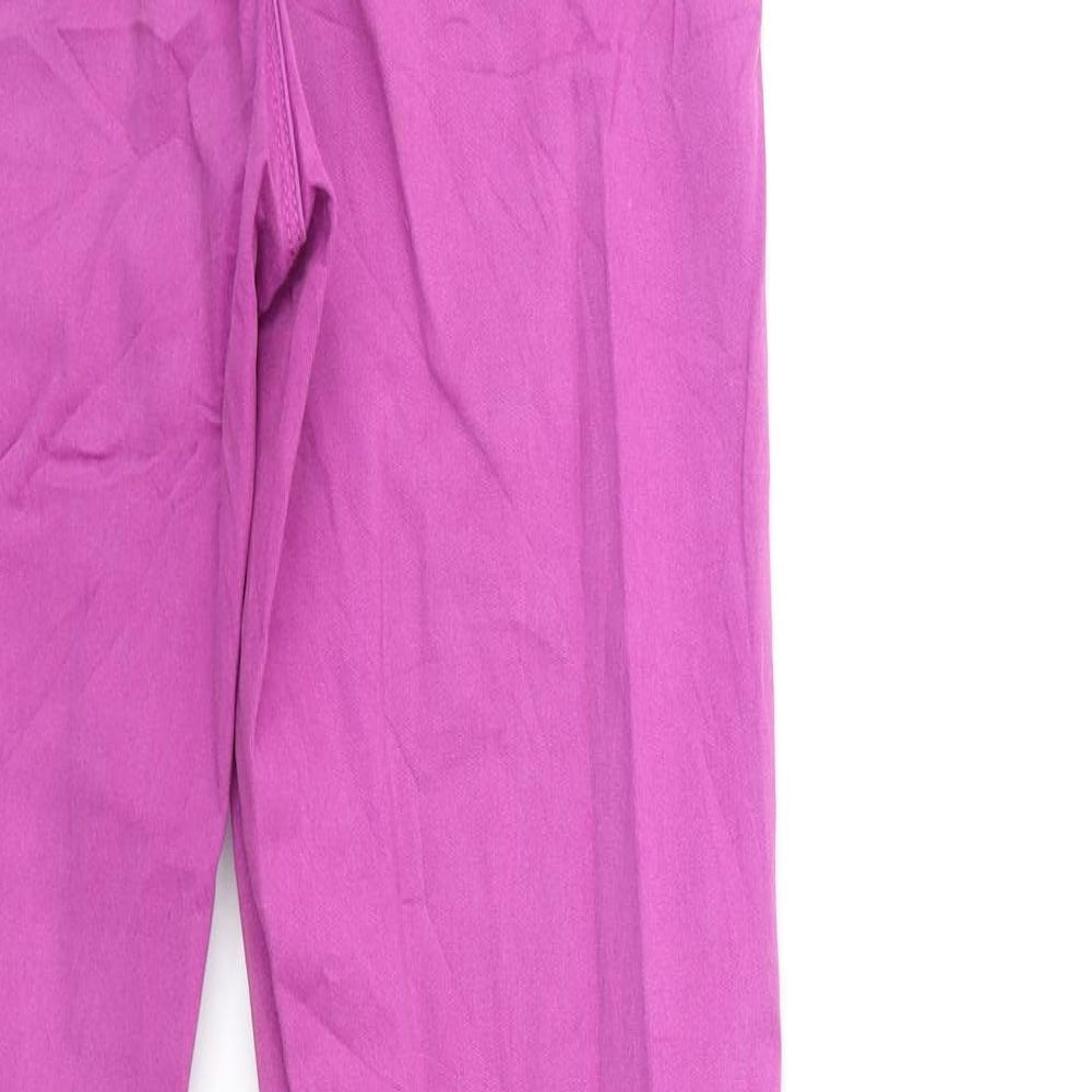 Marks and Spencer Womens Purple Denim Skinny Jeans Size 10 L32 in