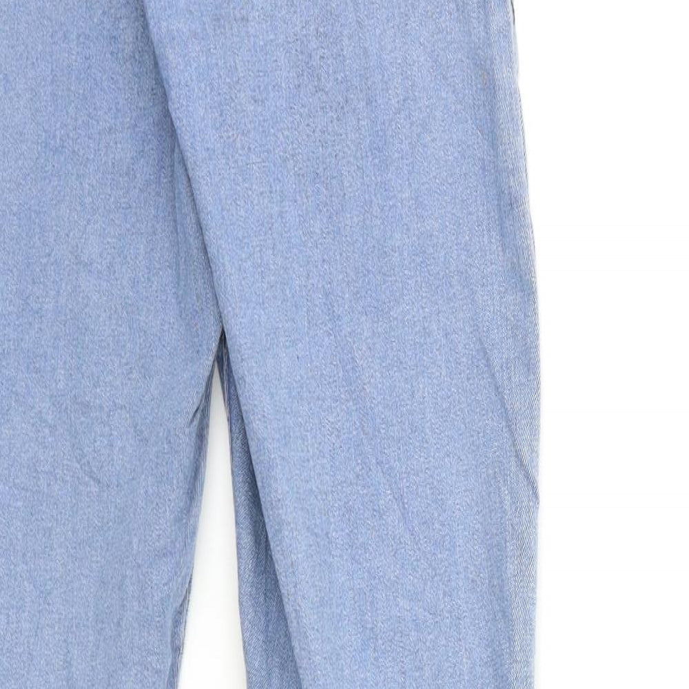 Topshop Womens Blue Denim Skinny Jeans Size 28 in L30 in