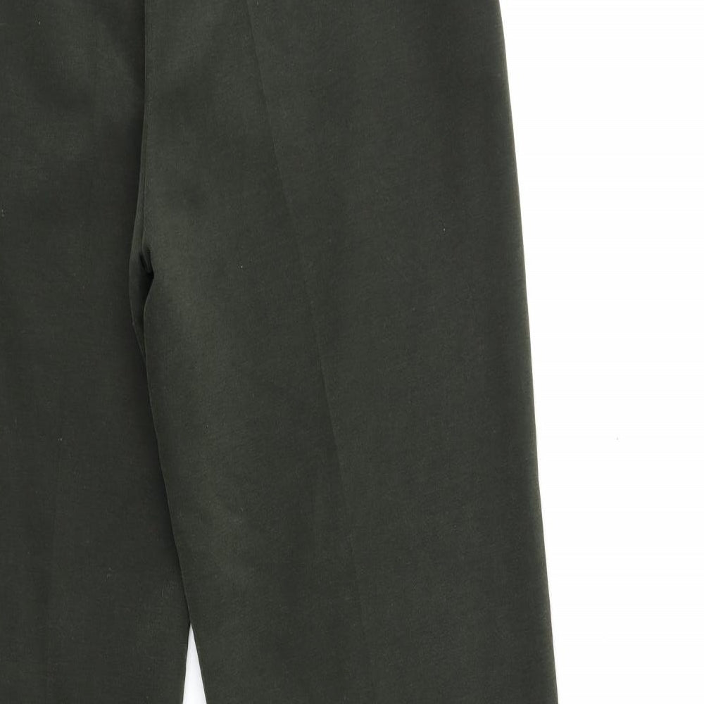OPUS Womens Green Trousers Size 14 L30 in