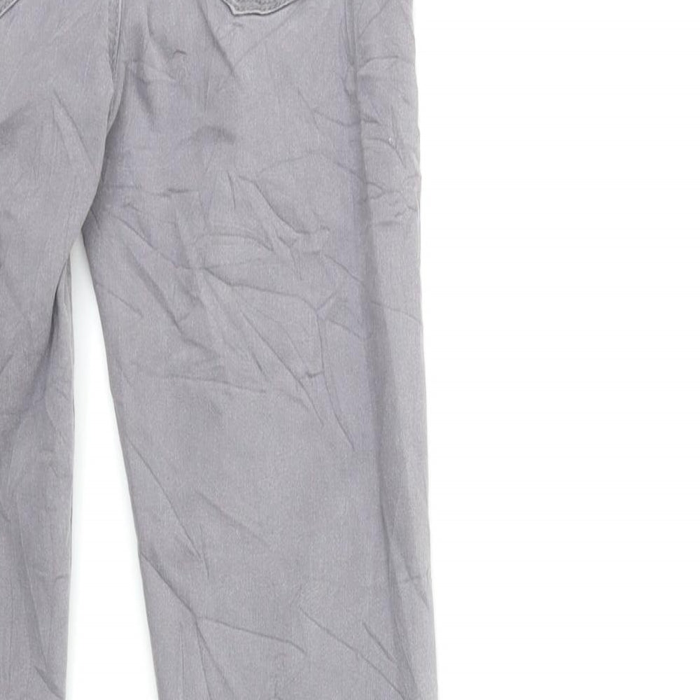 Denim & Co. Womens Grey Denim Skinny Jeans Size 6 L27 in