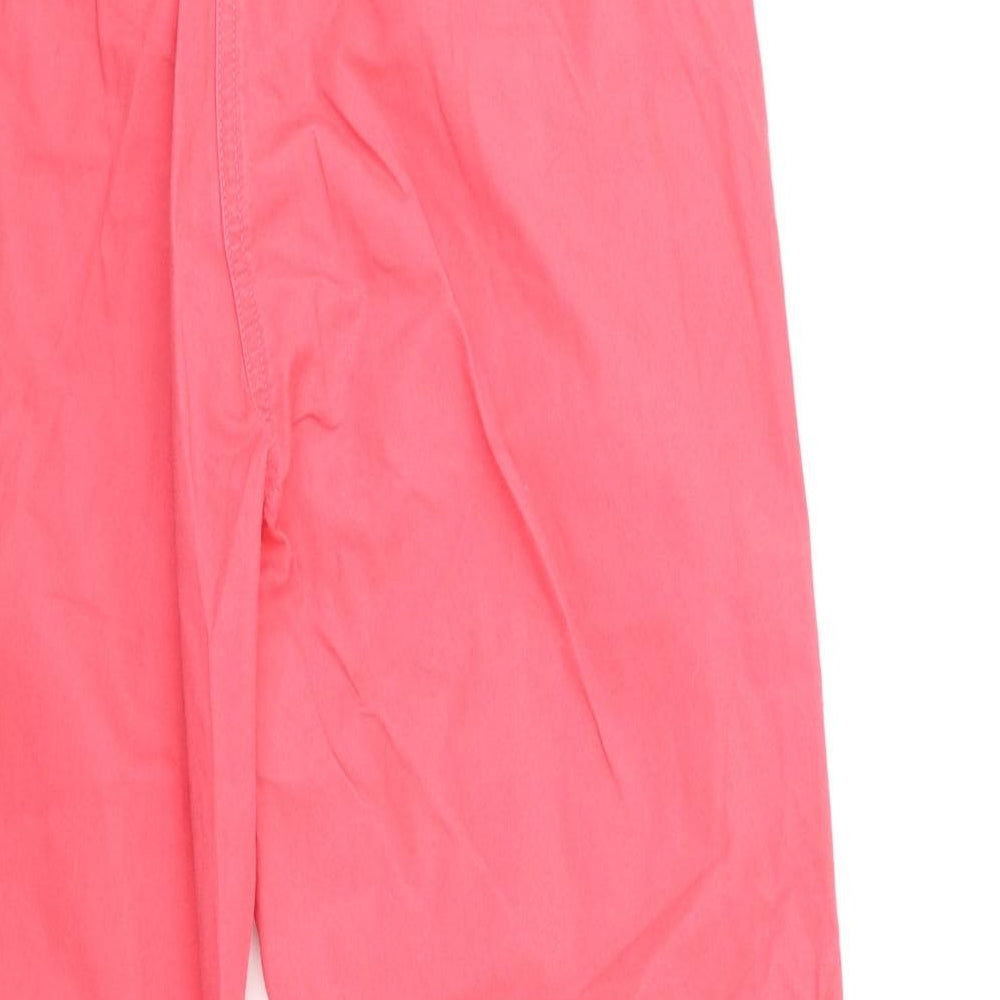 M&Co Womens Pink Chino Trousers Size 18 L25 in