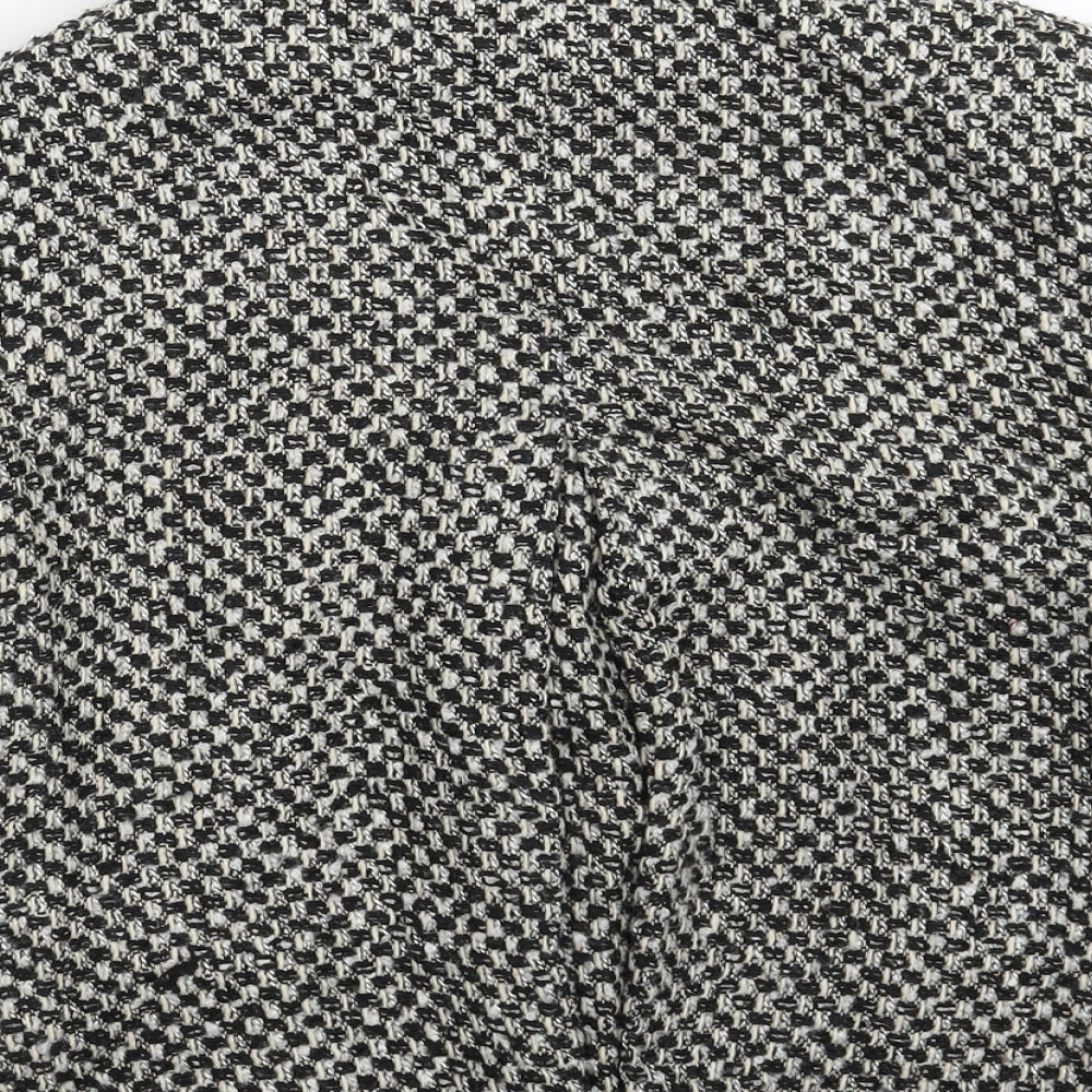 TCM Womens Multicoloured Houndstooth Jacket Blazer Size 10