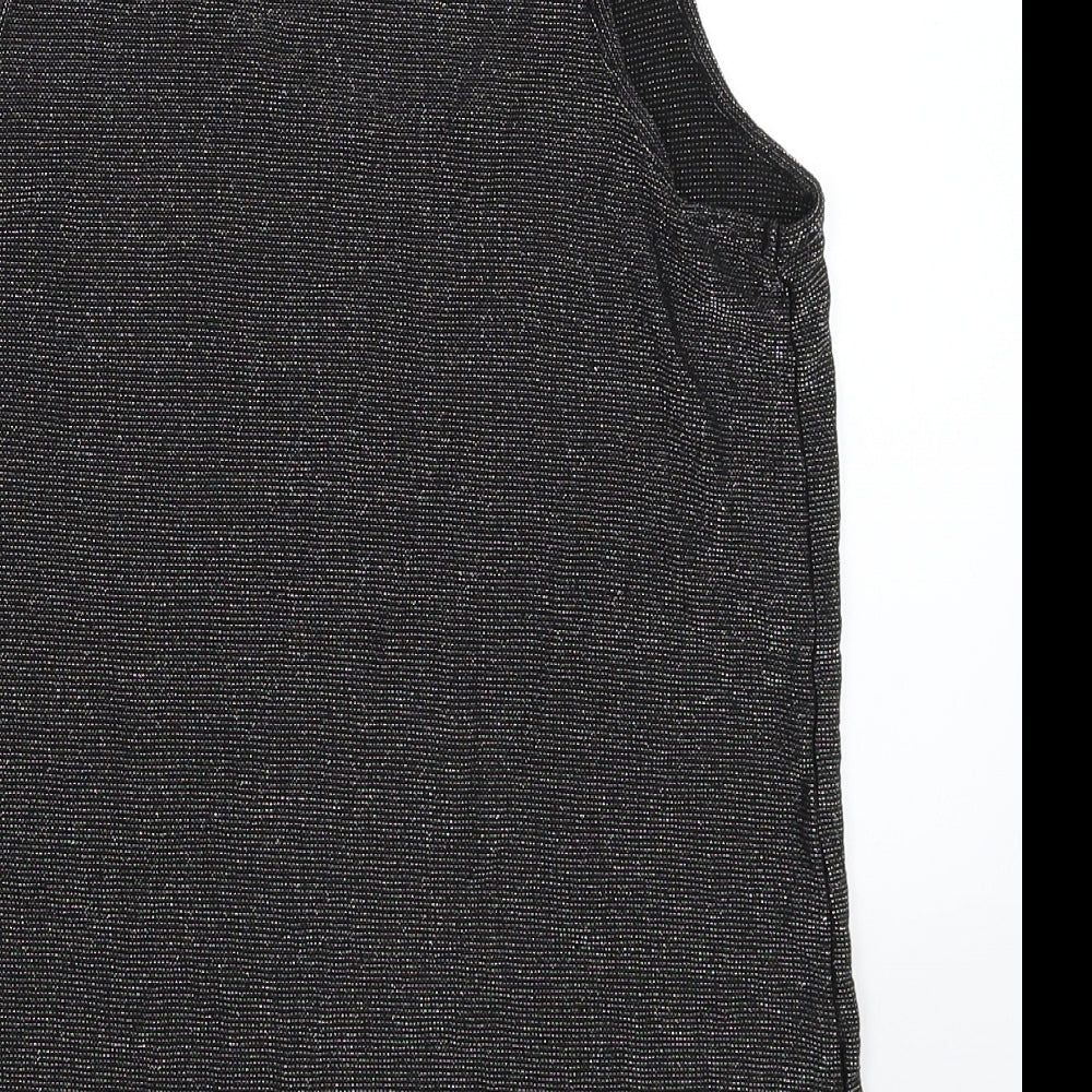 NEXT Womens Black Basic Tank Size 6
