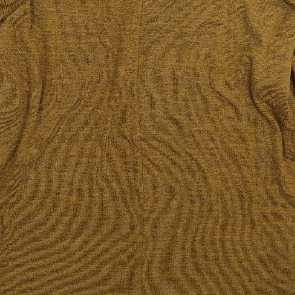 New Look Womens Brown Knit Pullover Jumper Size M - Oversized