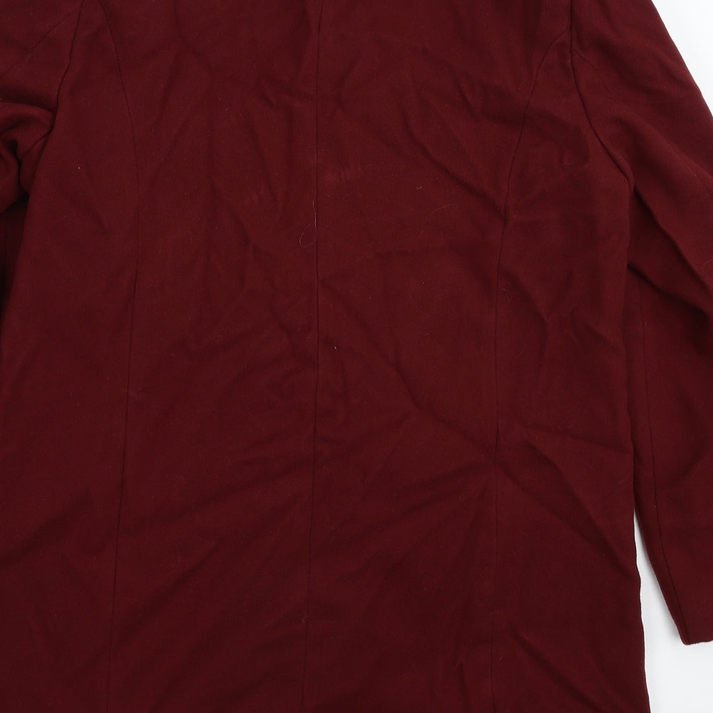 Marisota Womens Brown Overcoat Coat Size 16