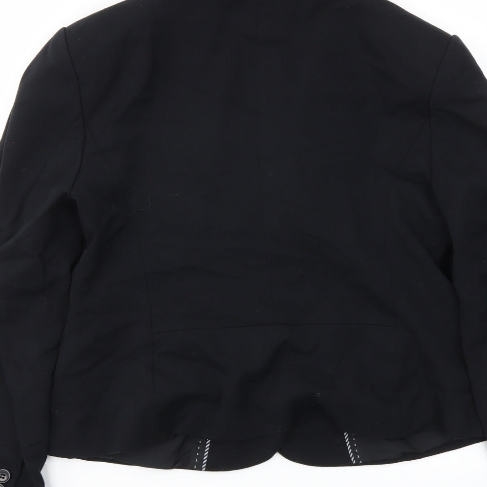 Marks & Spencer Womens Black Jacket Blazer Size 10
