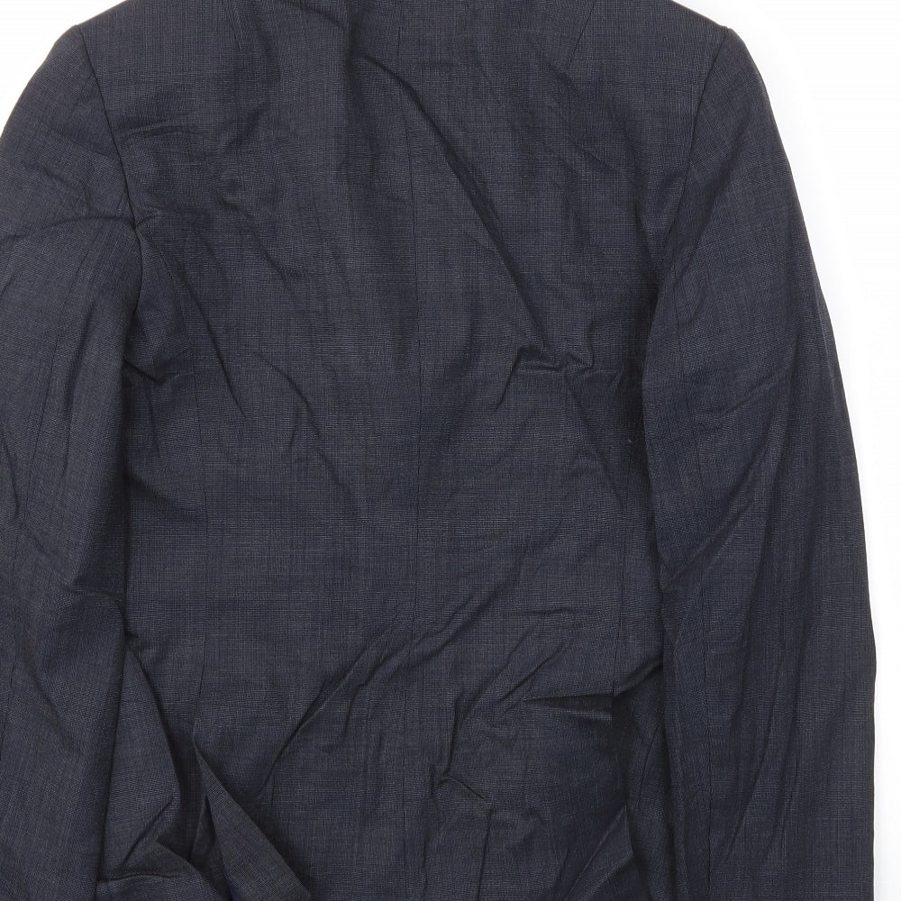 BANNANA REPUBLIC Womens Blue Jacket Blazer Size 8