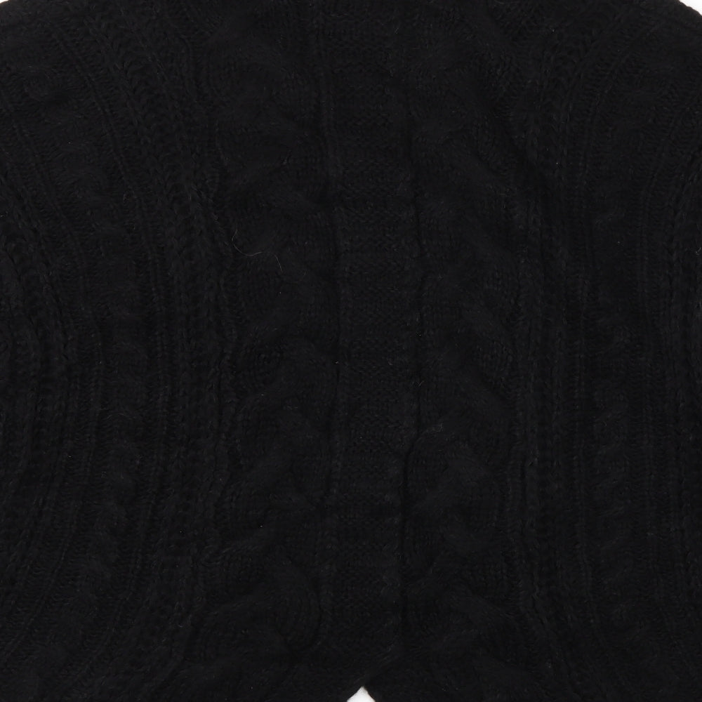 BY VERY Womens Black Cardigan Jumper Size M