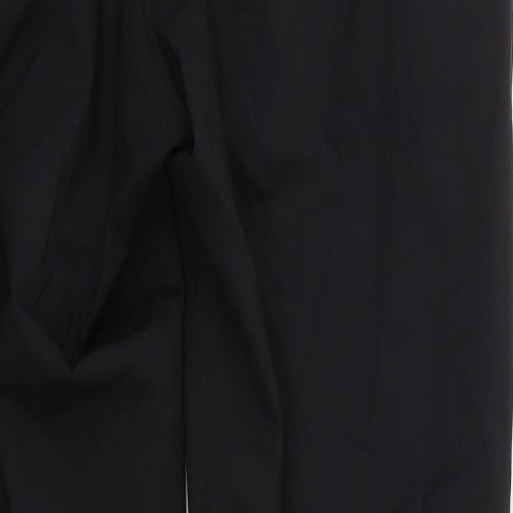 Allen-MErcer Mens Black Trousers Size 32 L26 in