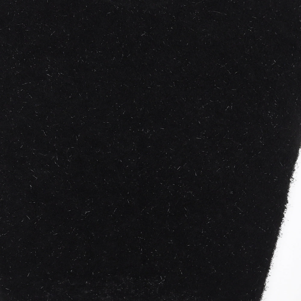 MODO Womens Black Pullover Jumper Size 10 - bow detail