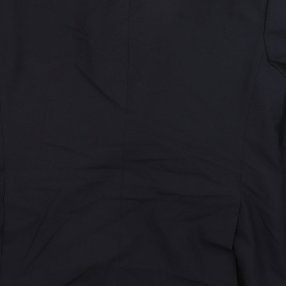 Flintoff Mens Blue Jacket Blazer Size L