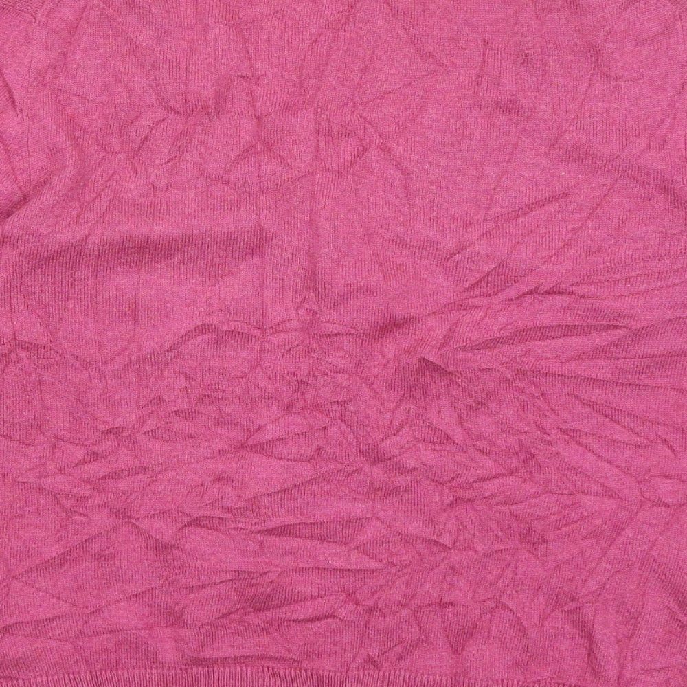 Great Plains Womens Pink Cardigan Jumper Size S