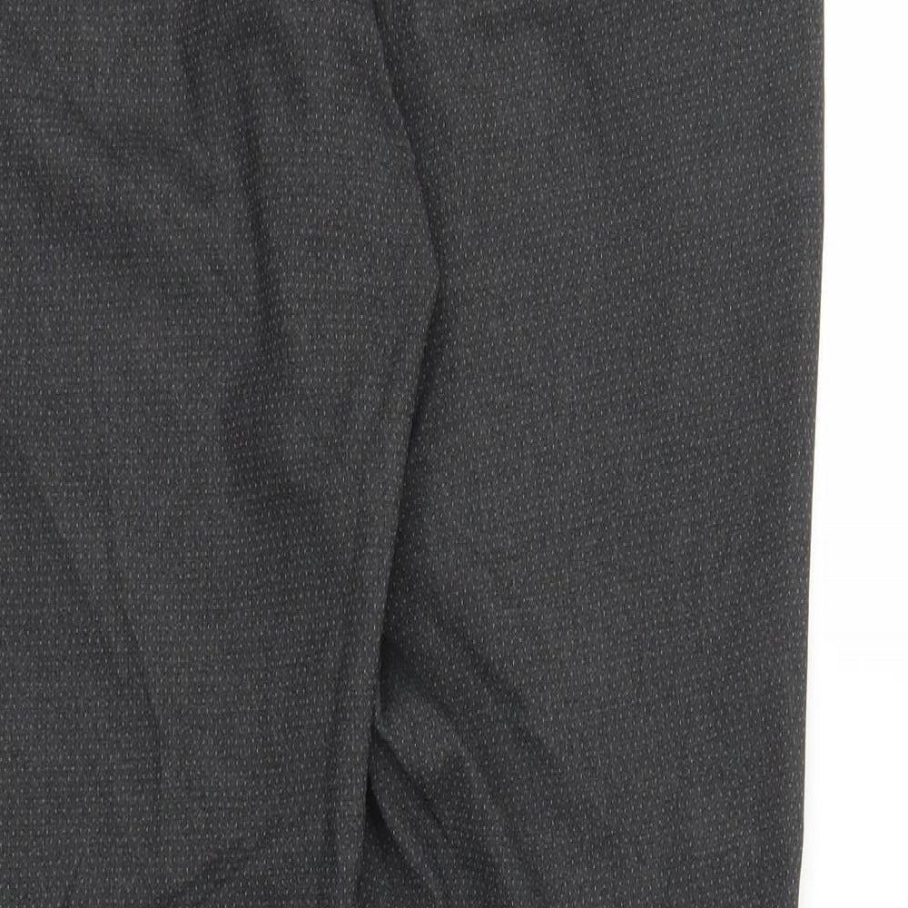 Vanhausen Mens Grey Capri Trousers Size 34 in L26 in