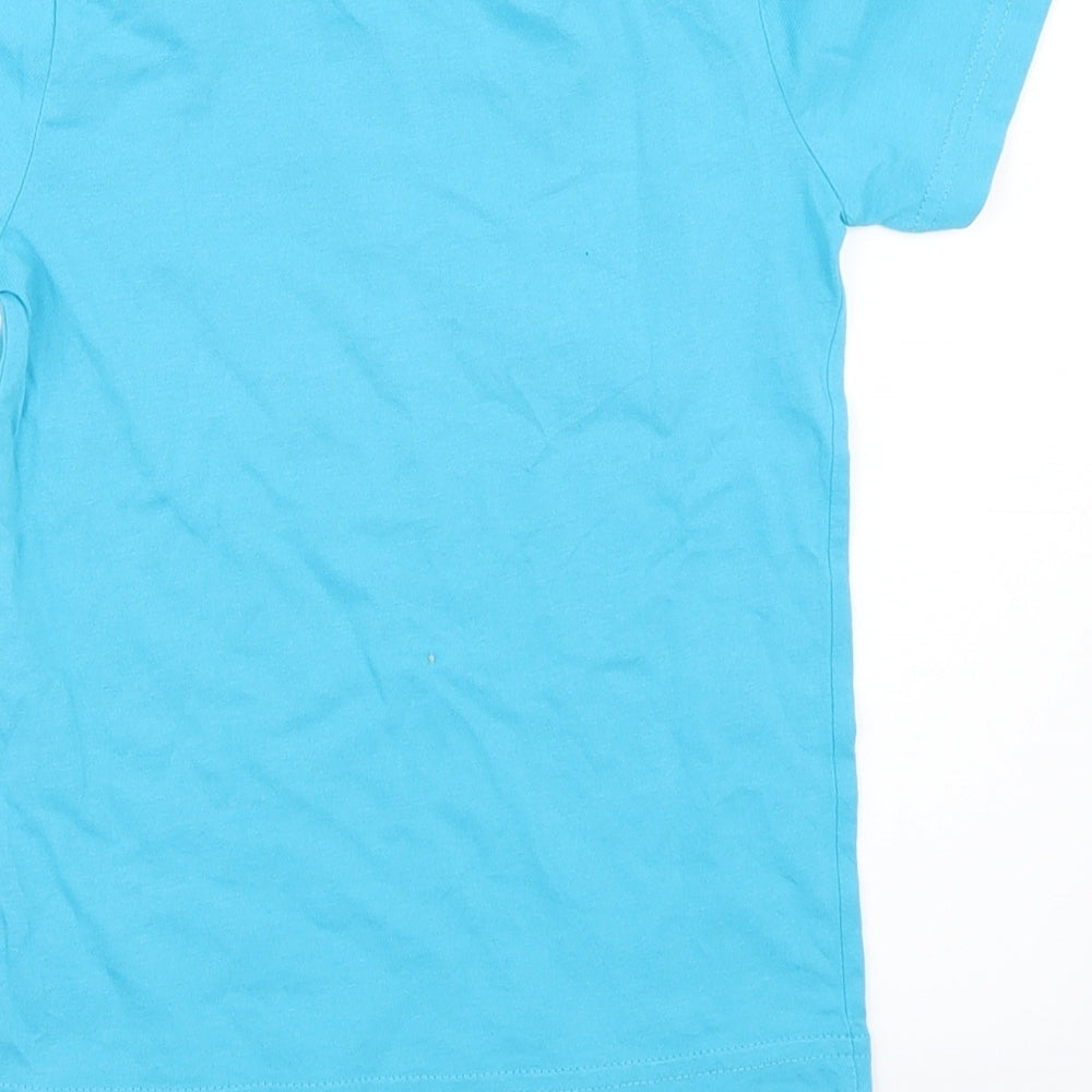 NKY Boys Blue Basic T-Shirt Size 6 Years