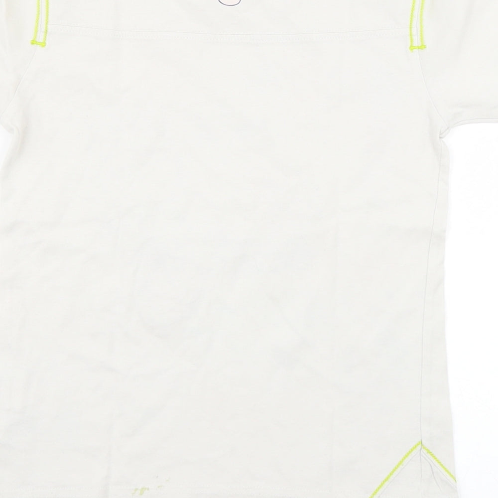 Dpam Boys White Basic Polo Size 6 Years
