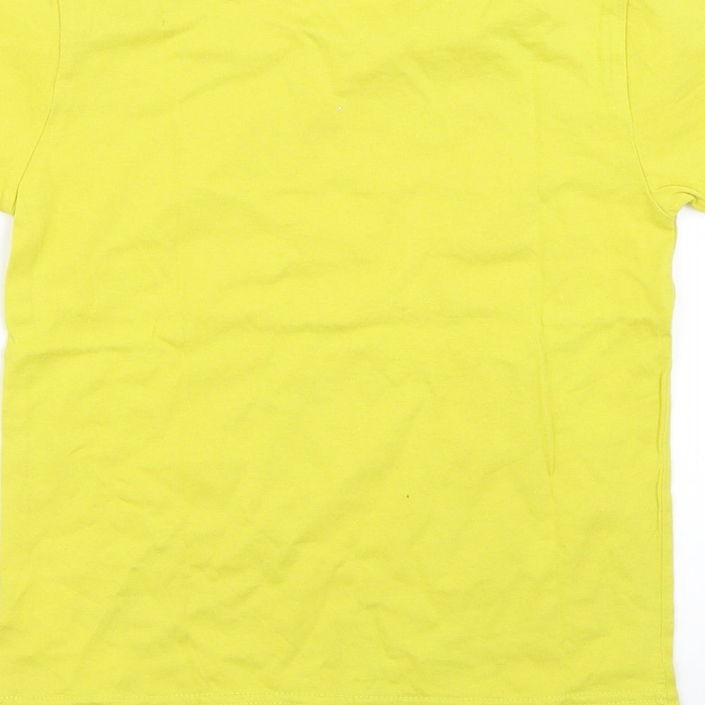 Dpam Boys Yellow Basic T-Shirt Size 6 Years