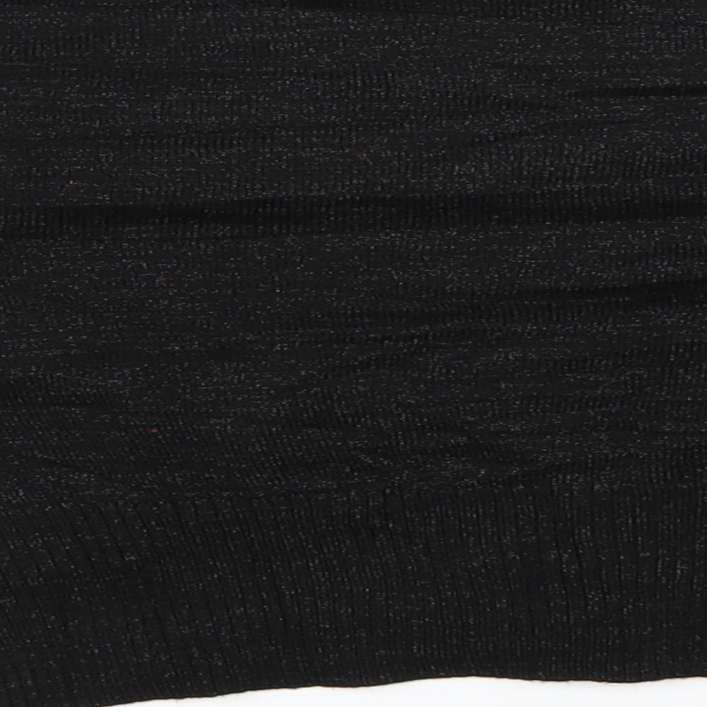 BAY Womens Black Cardigan Jumper Size 8