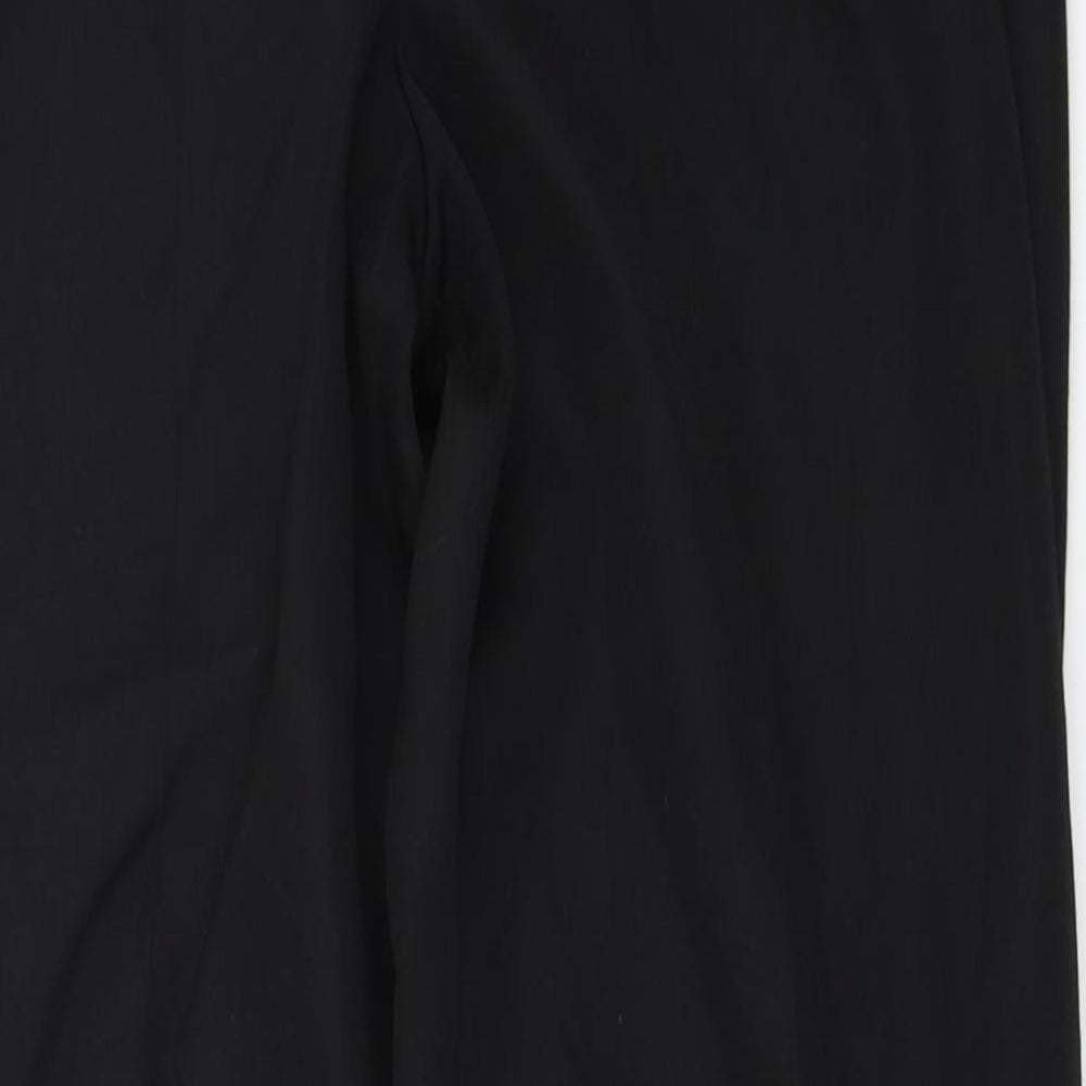 Next Too Womens Black Trousers Size 10 L27.5 in