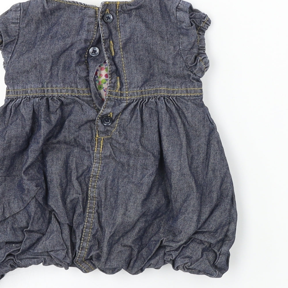 BAKER BABY Girls Blue A-Line Size 0-3 Months
