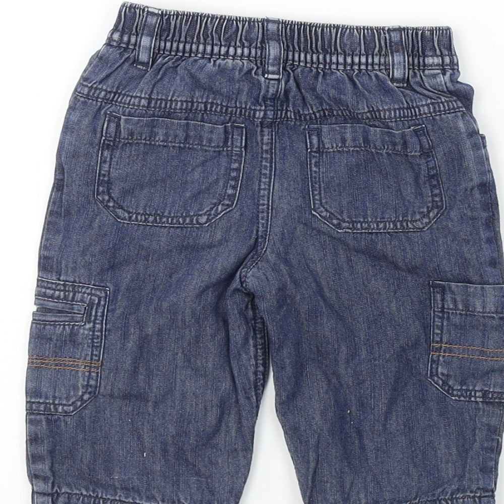 Cherokee Boys Blue Trousers Size 3-6 Months