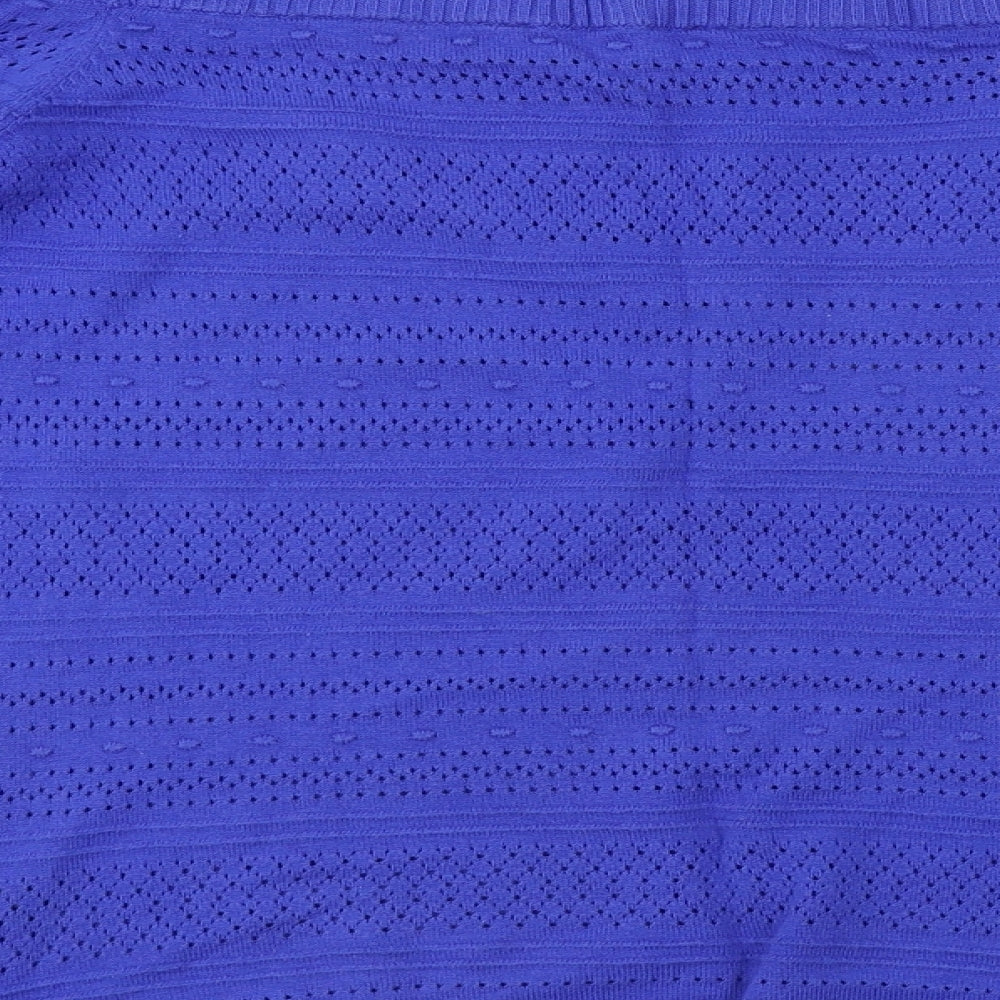 Dorothy Perkins Womens Blue Pullover Jumper Size 10