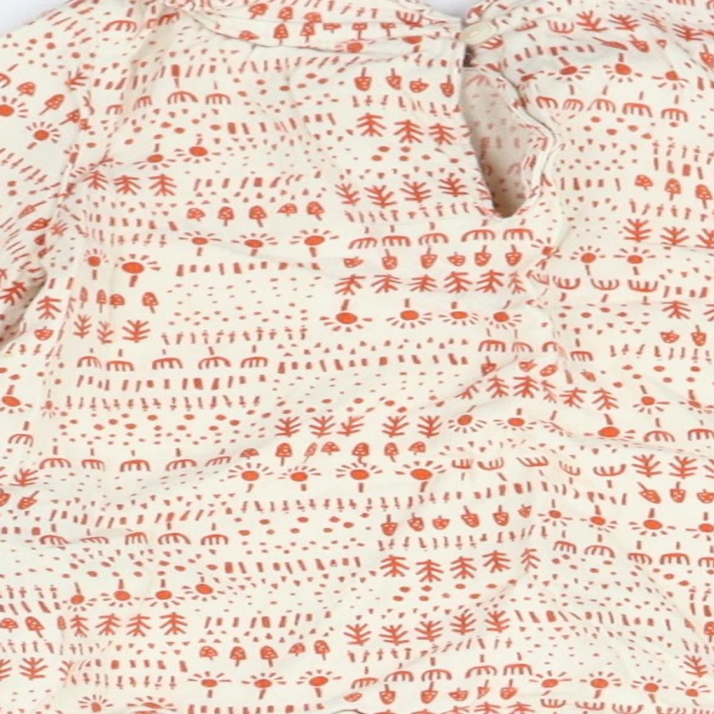 Marks & Spencer Girls Beige Pullover Jumper Size 12-18 Months