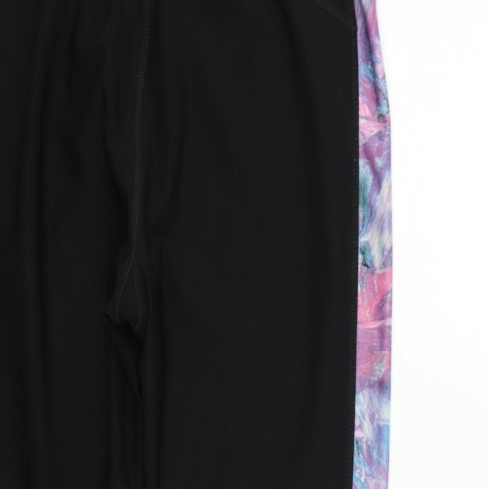 Athletic Works Womens Black Trousers Size M L22 in