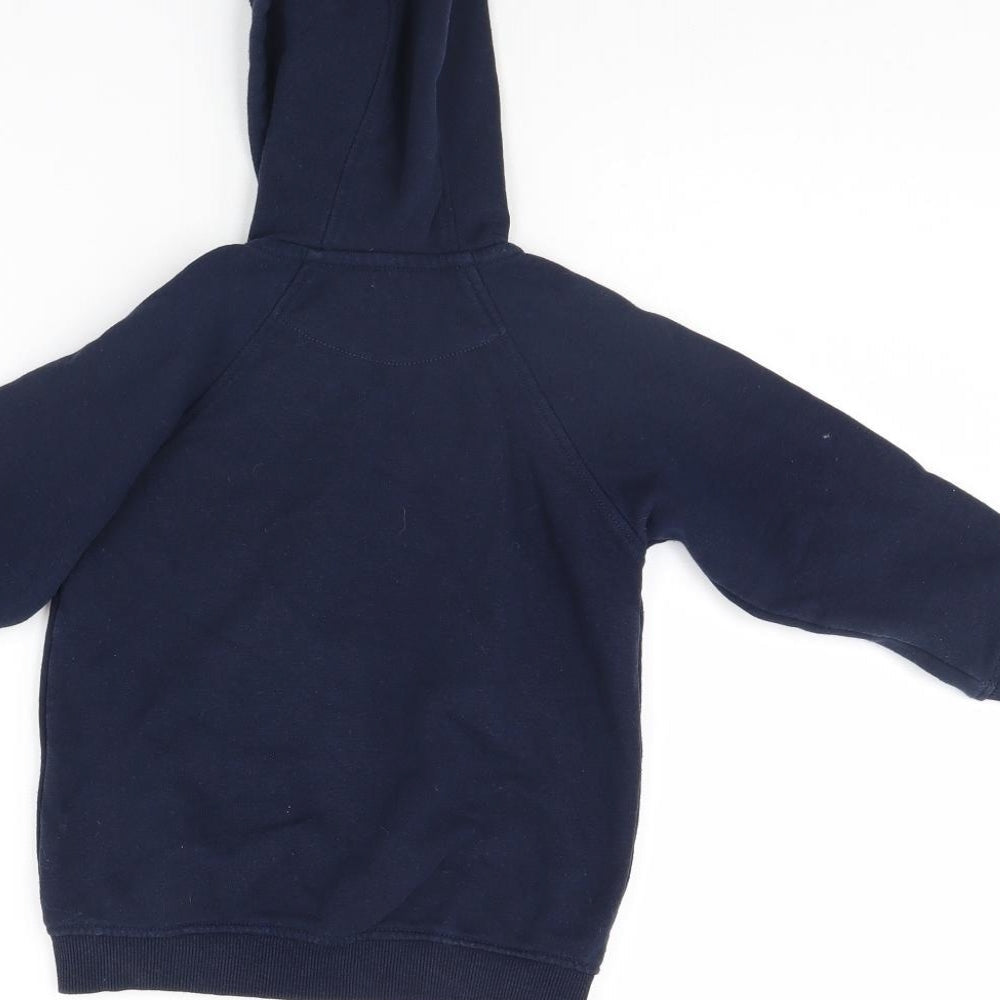 Preworn Boys Blue Jacket Size 3 Years