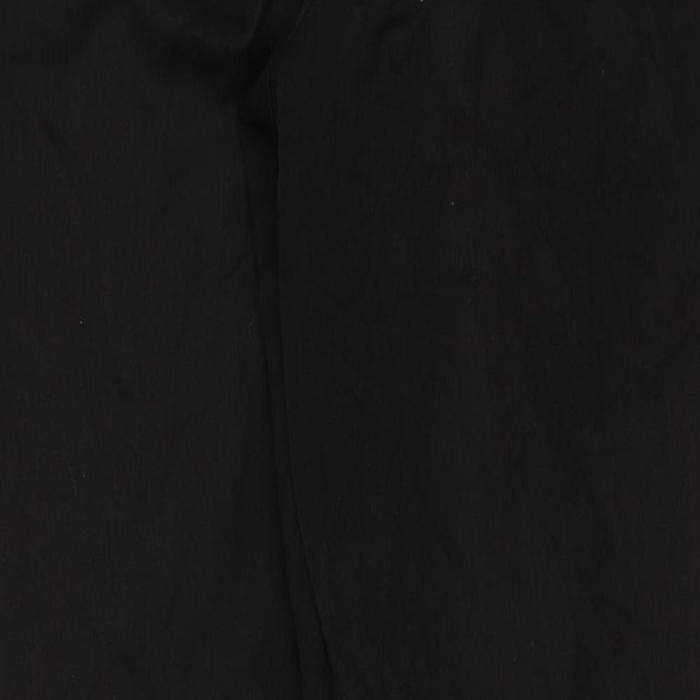 F&F Womens Black Dress Pants Trousers Size 14 L25 in