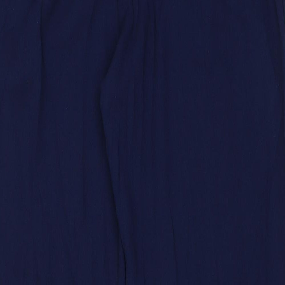 Vintage Womens Blue Dress Pants Trousers Size M L26 in
