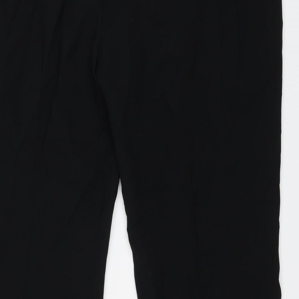 NEXT Womens Black Dress Pants Trousers Size 16 L27 in