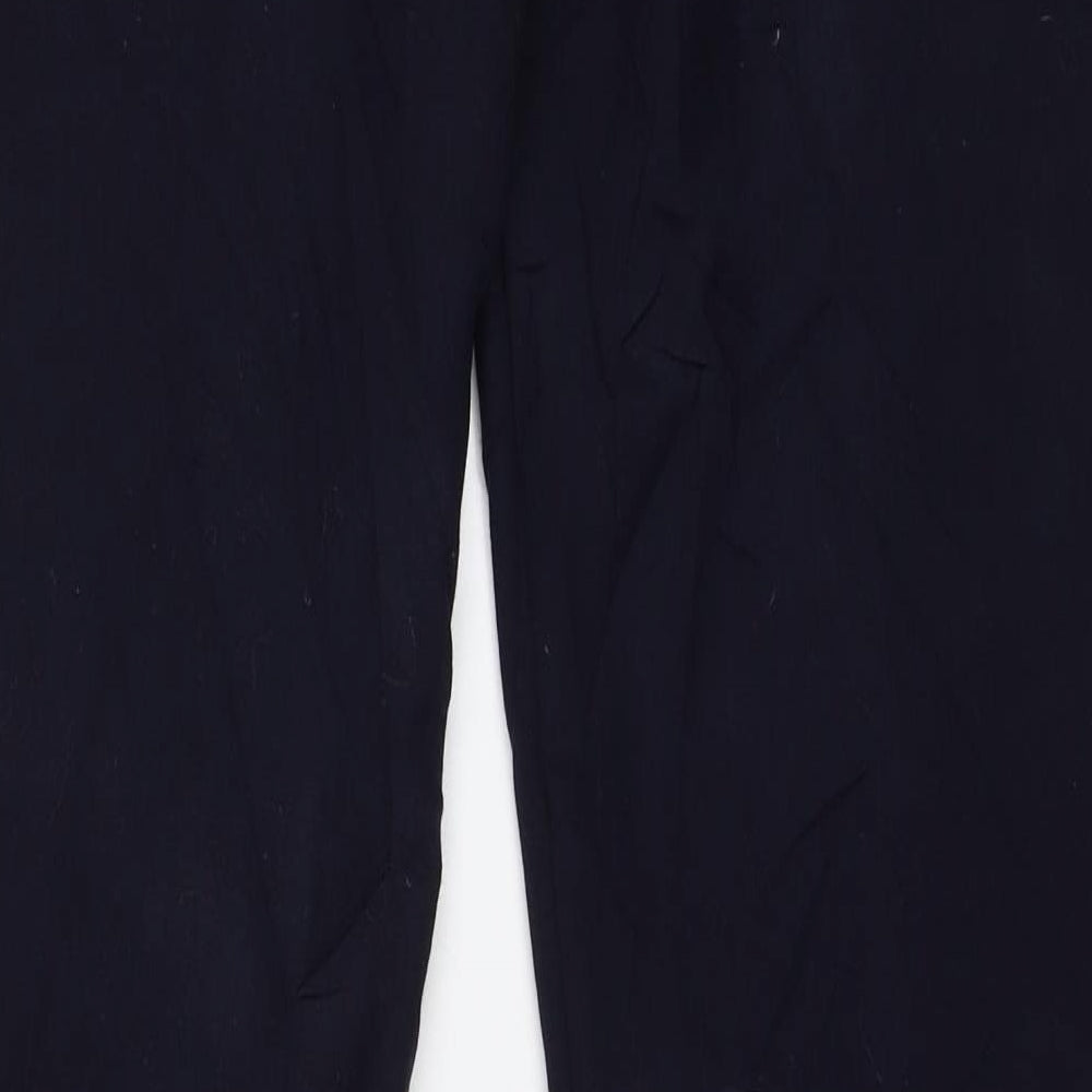 Marks & Spencer Womens Blue Dress Pants Trousers Size 12 L30 in