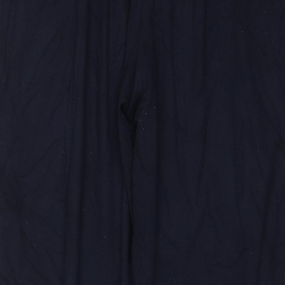 Marks & Spencer Womens Blue Trousers Size 16 L25 in