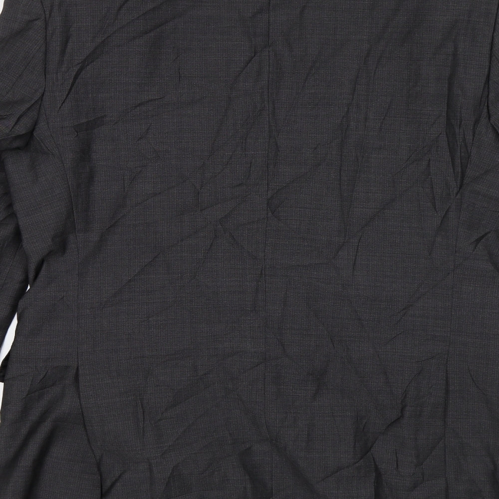 Laffitte Mens Grey Jacket Blazer Size 40