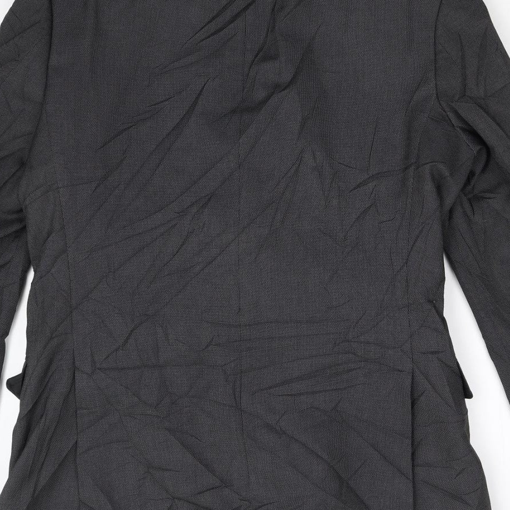 Burton Mens Grey Jacket Blazer Size 36