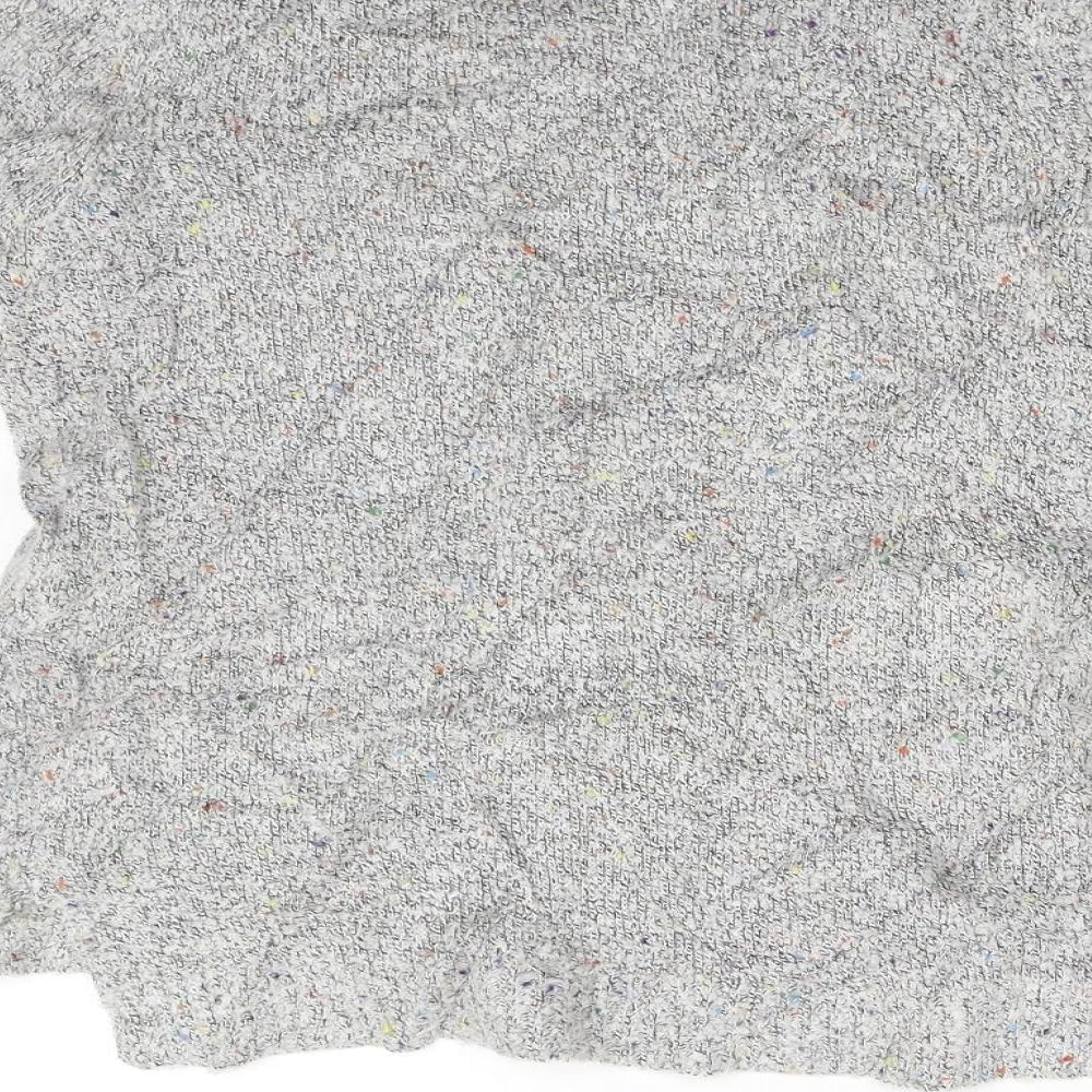 M&Co Womens Grey Knit Pullover Jumper Size 14